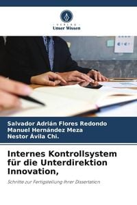 Produktbild: Internes Kontrollsystem f&uuml;r die Unterdirektion Innovation,