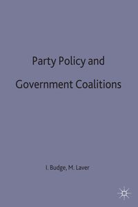 Produktbild: Party Policy and Government Coalitions