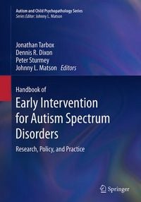 Produktbild: Handbook of Early Intervention for Autism Spectrum Disorders