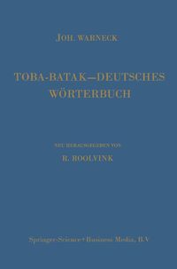 Produktbild: Toba-Batak-Deutsches W&ouml;rterbuch