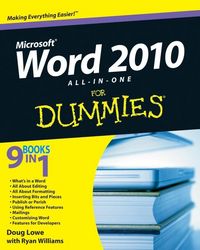 Produktbild: Word 2010 All-in-One For Dummies