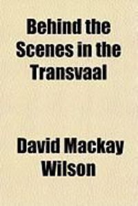 Produktbild: Behind the Scenes in the Transvaal