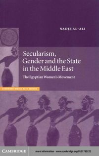 Produktbild: Secularism, Gender and the State in the Middle East