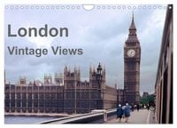 Produktbild: London - Vintage Views (Wandkalender 2026 DIN A4 quer), CALVENDO Monatskalender