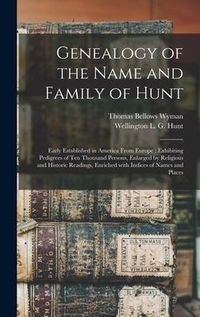 Produktbild: Genealogy of the Name and Family of Hunt