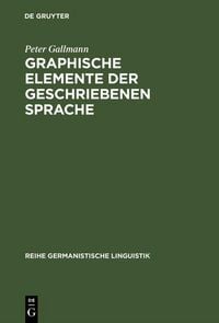 Produktbild: Graphische Elemente der geschriebenen Sprache