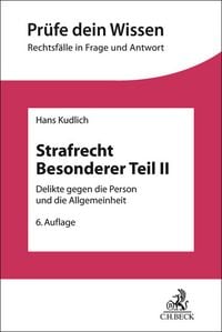 Produktbild: Strafrecht Besonderer Teil II
