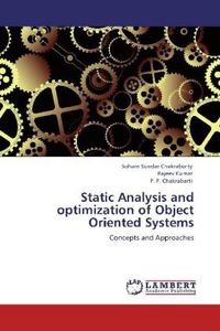 Produktbild: Chakraborty, S: Static Analysis and optimization of Object O