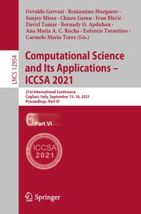 Produktbild: Computational Science and Its Applications &ndash; ICCSA 2021