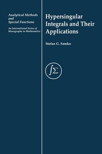Produktbild: Hypersingular Integrals and Their Applications