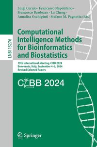 Produktbild: Computational Intelligence Methods for Bioinformatics and Biostatistics