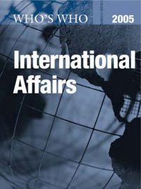 Produktbild: Who's Who in International Affairs 2005