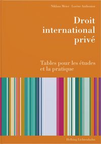 Produktbild: Droit international priv&eacute;