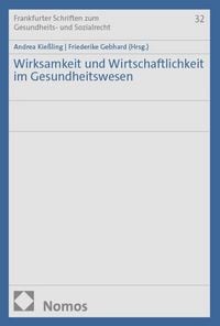 Produktbild: Wirksamkeit und Wirtschaftlichkeit im Gesundheitswesen