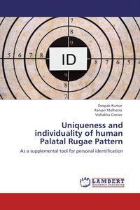 Produktbild: Uniqueness and individuality of human Palatal Rugae Pattern