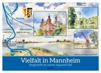 Produktbild: Vielfalt in Mannheim (Wandkalender 2027 DIN A2 quer), CALVENDO Monatskalender