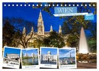 Produktbild: Wien - Blickwinkel einer Metropole (Tischkalender 2027 DIN A5 quer), CALVENDO Monatskalender