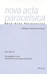 Produktbild: Nova Acta Paracelsica 19