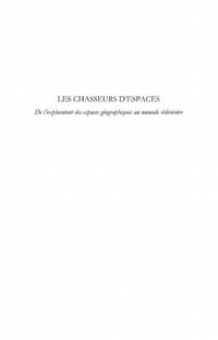 Produktbild: Les chasseurs d'espaces - de l'explorateur des espaces geogr