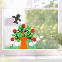 Produktbild Bastelset - Fensterbild Jahreszeiten