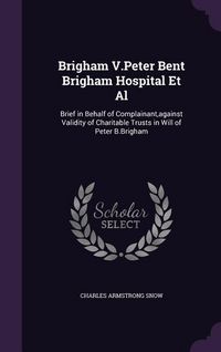 Produktbild: Brigham V.Peter Bent Brigham Hospital Et Al