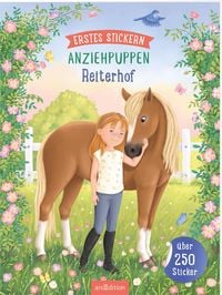 Produktbild: Erstes Stickern Anziehpuppen &ndash; Reiterhof