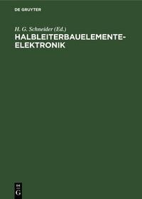 Produktbild: Halbleiterbauelementeelektronik