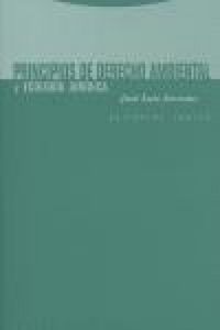 Produktbild: Principios de derecho ambiental : --y ecolog&iacute;a jur&iacute;dica