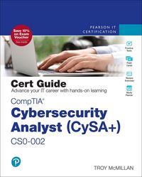 Produktbild: CompTIA Cybersecurity Analyst (CySA+) CS0-002 Cert Guide