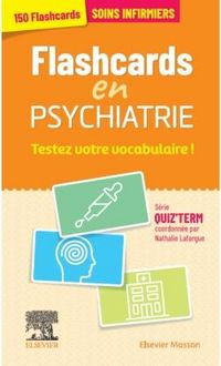 Produktbild: Flashcards en psychiatrie : testez votre vocabulaire !