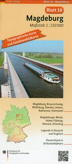 Bild vom Artikel Magdeburg Umgebungskarte mit Satellitenbild 1:250.000 vom Autor BKG-Bundesamt für Kartographie und Geodäsie