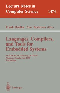 Produktbild: Languages, Compilers, and Tools for Embedded Systems