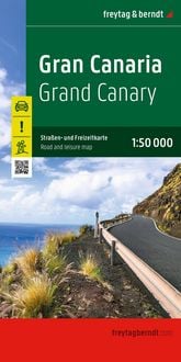 Produktbild: freytag & berndt Stra&szlig;enkarte Gran Canaria 1:50.000