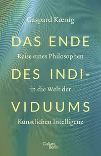 Produktbild: Das Ende des Individuums