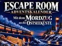 Produktbild: Escape Room Adventskalender - Mit dem Mordzug an die Ostseek&uuml;ste