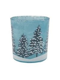Produktbild: Windlicht Stern blau