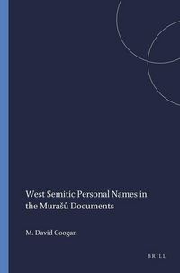 Produktbild: West Semitic Personal Names in the Muras&ucirc; Documents