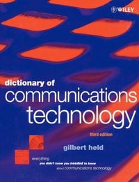 Produktbild: Dictionary Communications Technology 3e