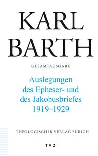 Produktbild: Karl Barth Gesamtausgabe