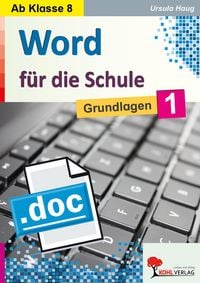 Produktbild: Word f&uuml;r die Schule / Band 1