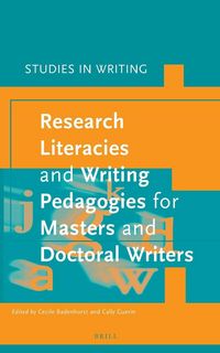 Produktbild: Research Literacies and Writing Pedagogies for Masters and Doctoral Writers