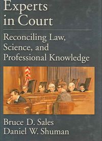 Produktbild: Experts in Court