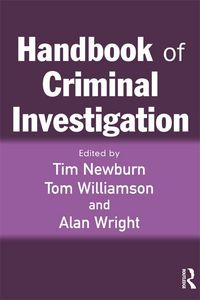 Produktbild: Handbook of Criminal Investigation