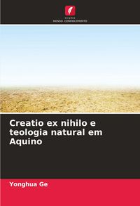 Produktbild: Creatio ex nihilo e teologia natural em Aquino