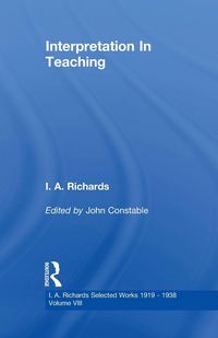 Produktbild: Interpretation In Teaching V 8