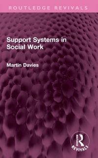 Produktbild: Davies, M: Support Systems in Social Work