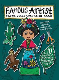 Produktbild: Famous Artist Paper Doll Coloring Book