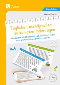 Produktbild: T&auml;gliche Leseh&auml;ppchen zu kuriosen Feiertagen