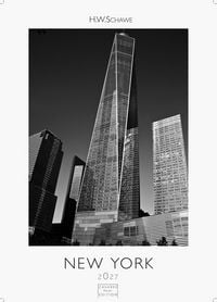 Produktbild: New York schwarz-weiss Kalender 2027 &ndash; Wandkalender | Fotokalender Nordamerika S 29x21cm - Eleganter Schwarz-Wei&szlig;-Print mit beeindruckenden New York City Motiven