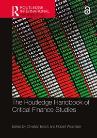Produktbild: The Routledge Handbook of Critical Finance Studies